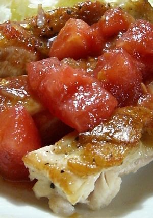 鶏肉のなんちゃってサルサソース-レシピのメイン写真
