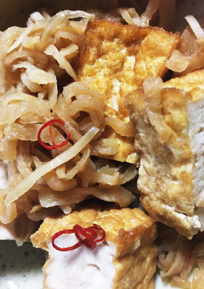 厚揚げと切り干し大根の煮物-レシピのメイン写真
