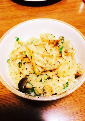 ベビーホタテの炊き込みご飯-レシピのメイン写真