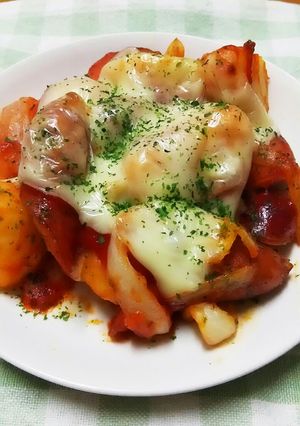 ジャーマンポテトのチーズ焼き-レシピのメイン写真