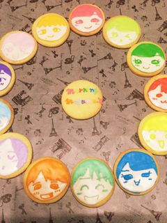 モーニング娘。'15 似顔絵クッキー-レシピのメイン写真