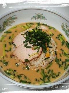 豆乳味噌バターとコーンのスープチャーハン-レシピのメイン写真