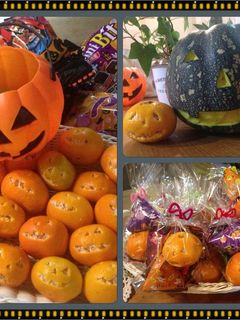 【みかんその4】ハロウィンかぼちゃ　本物 10月2日(木) 【たべるJAんやまなし】 📣 この季節にこんな立派な