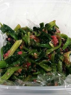 ほうれん草の梅和え-レシピのメイン写真