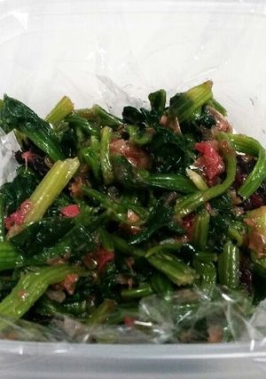 ほうれん草の梅和え-レシピのメイン写真