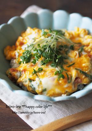 さっぱり！ハマる味★梅シソ玉子丼-レシピのメイン写真