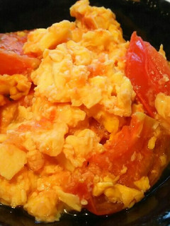 塩麹deトマトのスクランブルエッグ♪-レシピのメイン写真