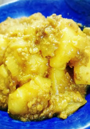 じゃがいもとひき肉のカレー煮-レシピのメイン写真