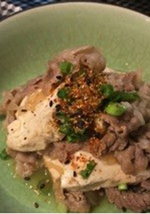 肉豆腐-レシピのメイン写真