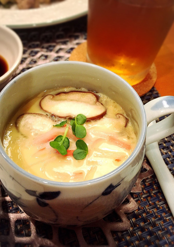 たった3行程！レンジでぷるぷる♡茶碗蒸し-レシピのメイン写真