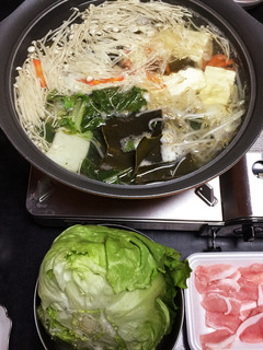 湯豆腐も同時に!レタスBRIしゃぶ-レシピのメイン写真