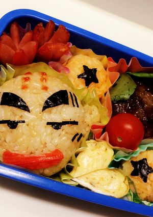 ドラゴンボール★クリリン弁当-レシピのメイン写真