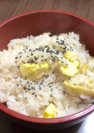 超簡単♪ 栗ごはん ♪-レシピのメイン写真