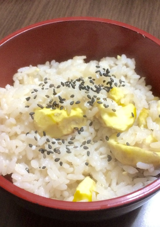 超簡単♪　栗ごはん　♪-レシピのメイン写真