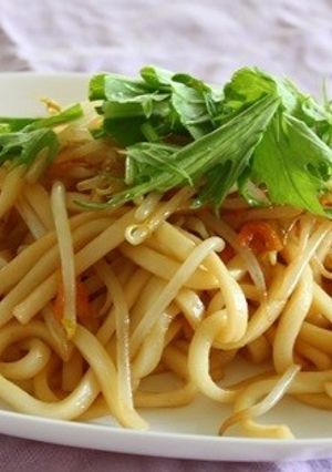 ココナッツオイルでオリエンタル麺-レシピのメイン写真