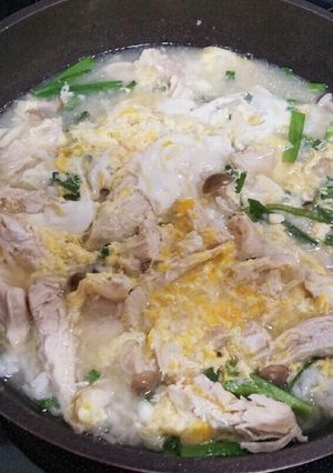 とっても簡単料亭の雑炊-レシピのメイン写真