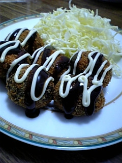 たこ焼きコロッケ-レシピのメイン写真
