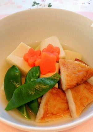 簡単！レンジで作る高野豆腐-レシピのメイン写真