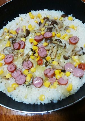 フライパンで簡単ピラフ-レシピのメイン写真