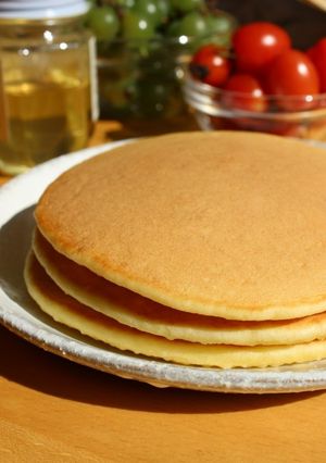 ✿粉豆腐でヘルシーホットケーキ✿-レシピのメイン写真
