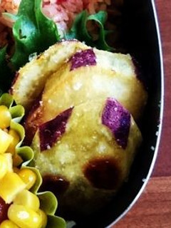 カリカリさつまいもの砂糖がけ焼き-レシピのメイン写真
