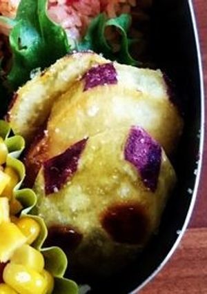 カリカリさつまいもの砂糖がけ焼き-レシピのメイン写真