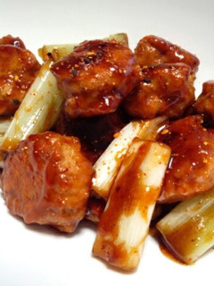 鶏つくねと長ねぎのとろみ甘辛炒め-レシピのメイン写真