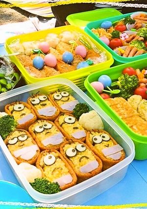 2015 運動会キャラ弁☆ 集大成!!-レシピのメイン写真
