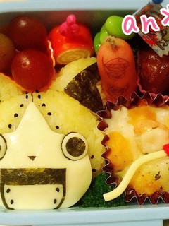 キャラ弁 ゴルニャン-レシピのメイン写真