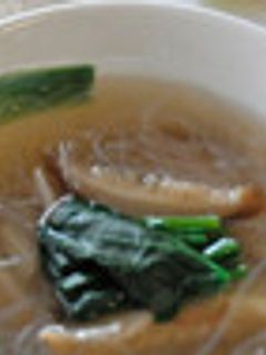 【食育】椎茸と春雨のスープ-レシピのメイン写真