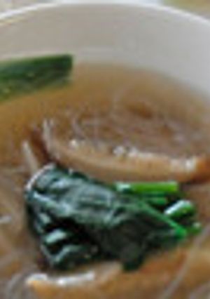 【食育】椎茸と春雨のスープ-レシピのメイン写真