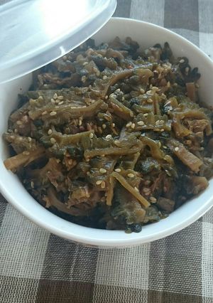 ゴーヤのつくだ煮-レシピのメイン写真