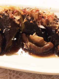 *♢なすと椎茸の煮浸し♢*-レシピのメイン写真