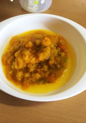 離乳食中期から 野菜のおろし煮-レシピのメイン写真