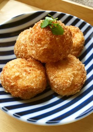 お弁当にも！えび＆はんぺん味噌カツ-レシピのメイン写真