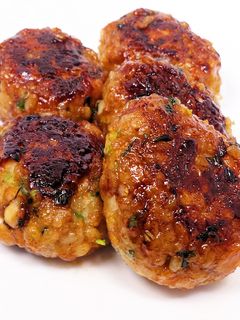 テンペの照り焼きハンバーグ-レシピのメイン写真