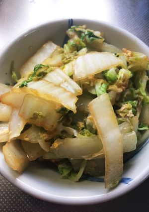 白菜の卵とじ★★-レシピのメイン写真