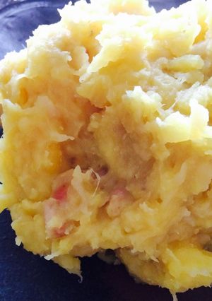 昭和おふくろの味♡サツマイモ林檎-レシピのメイン写真