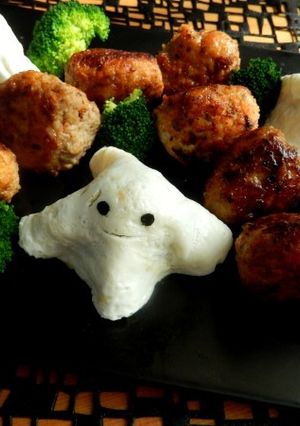 おばけちゃんの肉団子-レシピのメイン写真