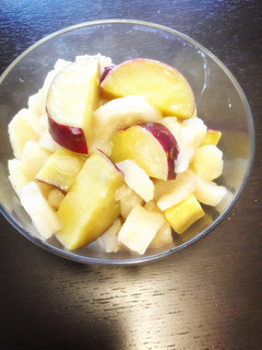 さつまいものりんご煮-レシピのメイン写真
