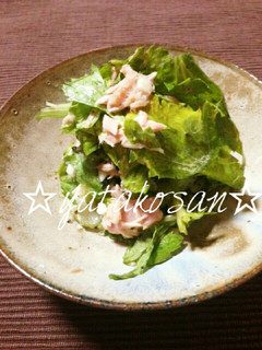 セロリとツナのナムル~葉も使って☆-レシピのメイン写真