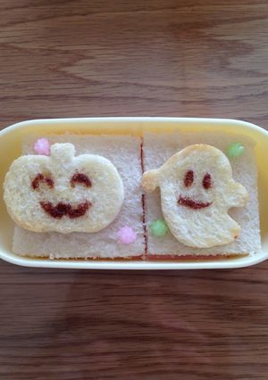 ハロウィンお弁当^ ^-レシピのメイン写真