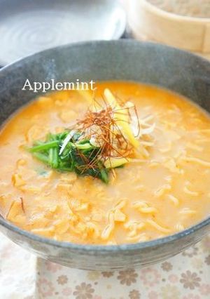 こうや豆腐で作る肉なし豆乳坦々麺-レシピのメイン写真