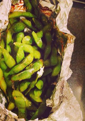 塩味旨いっ枝豆のホイル焼き☆簡単素早い♪-レシピのメイン写真