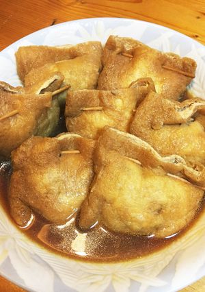 野菜嫌いの子どもに☆油揚げの含め煮-レシピのメイン写真