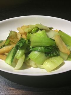 チンゲン菜とじゃがいものマヨ炒め♪-レシピのメイン写真