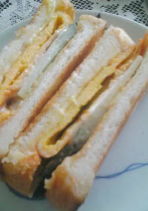 *おいしいサンドイッチ*-レシピのメイン写真