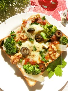 美味しさてんこ盛り★ミートソーストースト-レシピのメイン写真