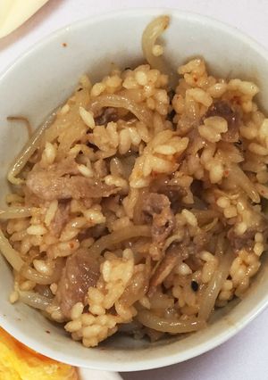 豚肉もやしの炊き込みご飯-レシピのメイン写真
