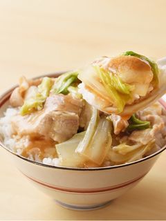 豚バラ白菜丼-レシピのメイン写真